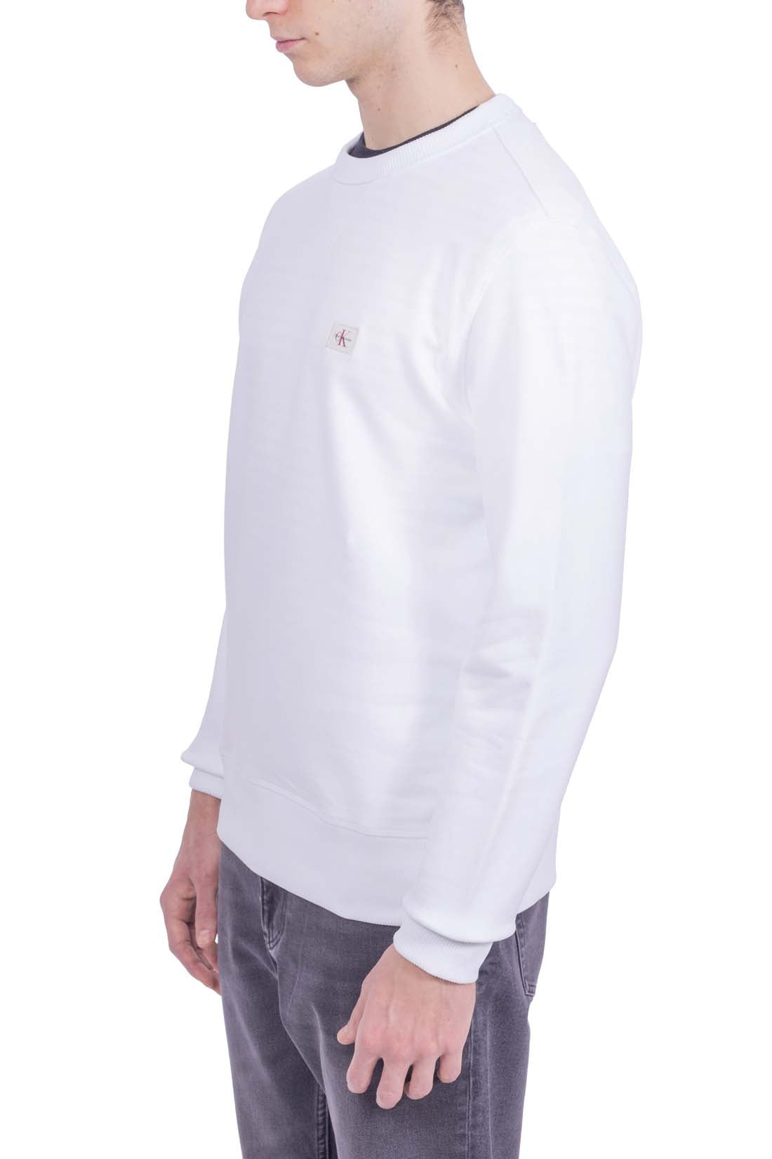 CALVIN KLEIN JEANS - Men's summer crewneck sweatshirt with logo  - Size XL-29