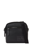 CALVIN KLEIN - Men's reporter bag with logo patch-4