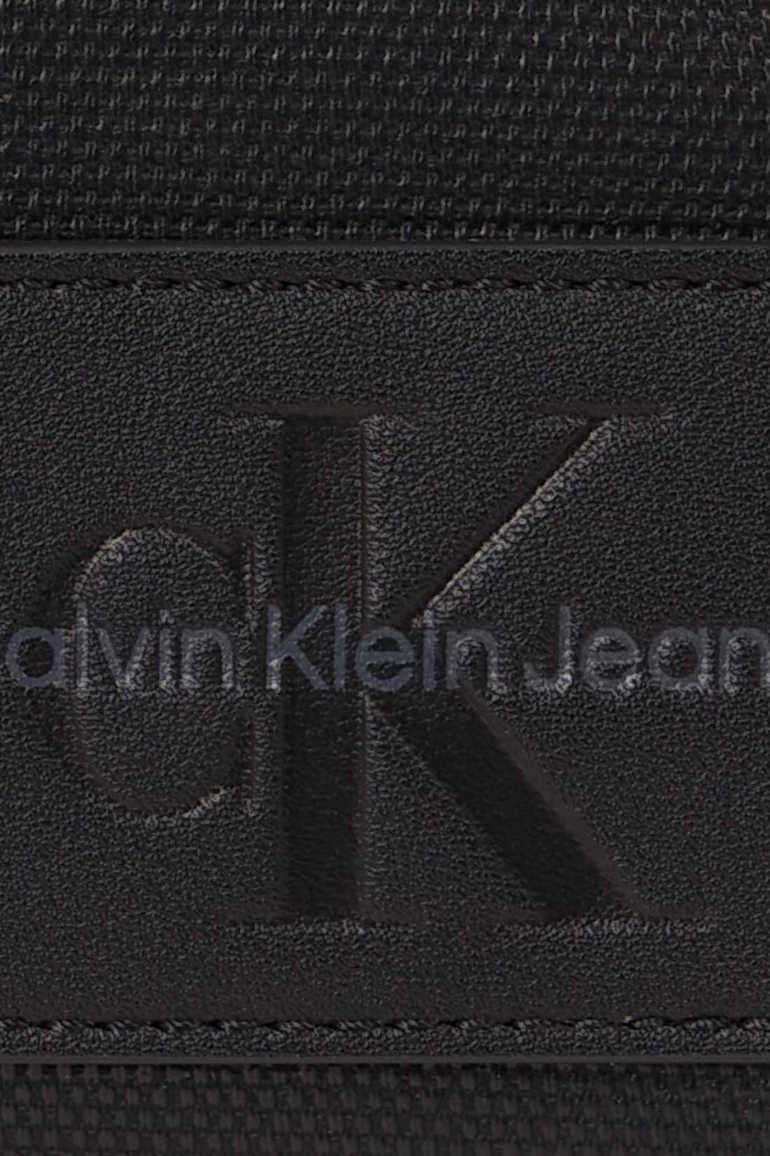 CALVIN KLEIN - Men's reporter bag with logo patch-1