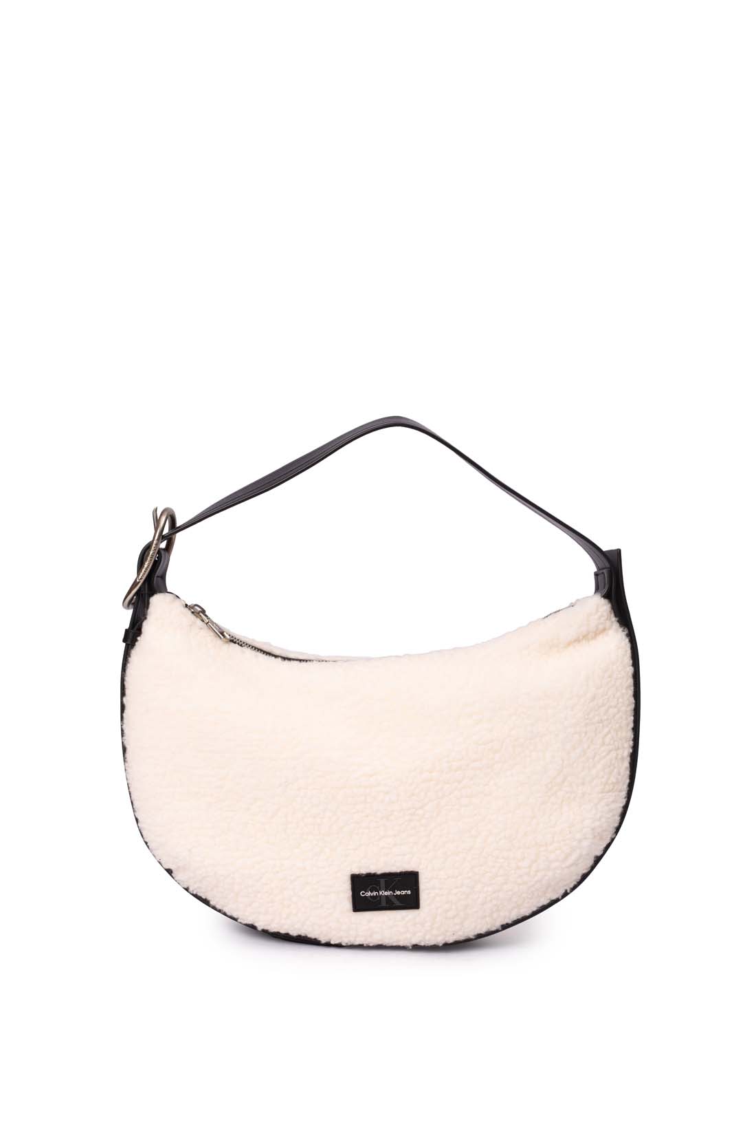 CALVIN KLEIN JEANS - Women's fleece shoulder bag-9