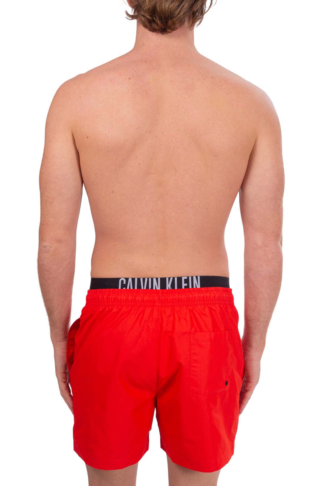 CALVIN KLEIN - Men's swim shorts with elasticated waist  - Size M-10