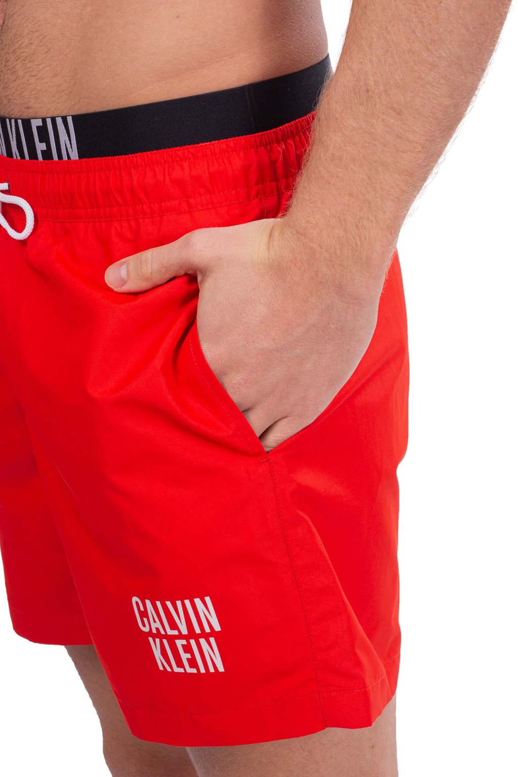 CALVIN KLEIN - Men's swim shorts with elasticated waist  - Size M-8