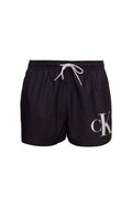 CALVIN KLEIN - Men's monogram swim shorts-3