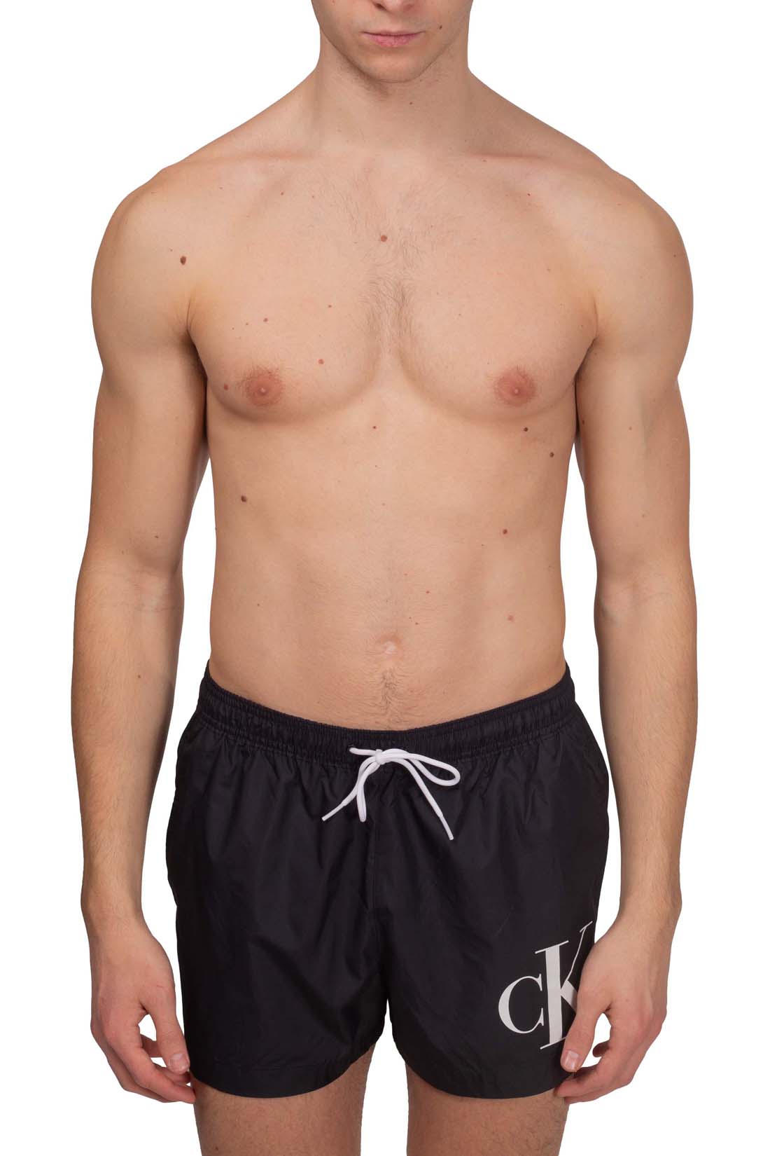 CALVIN KLEIN - Men's monogram swim shorts-7