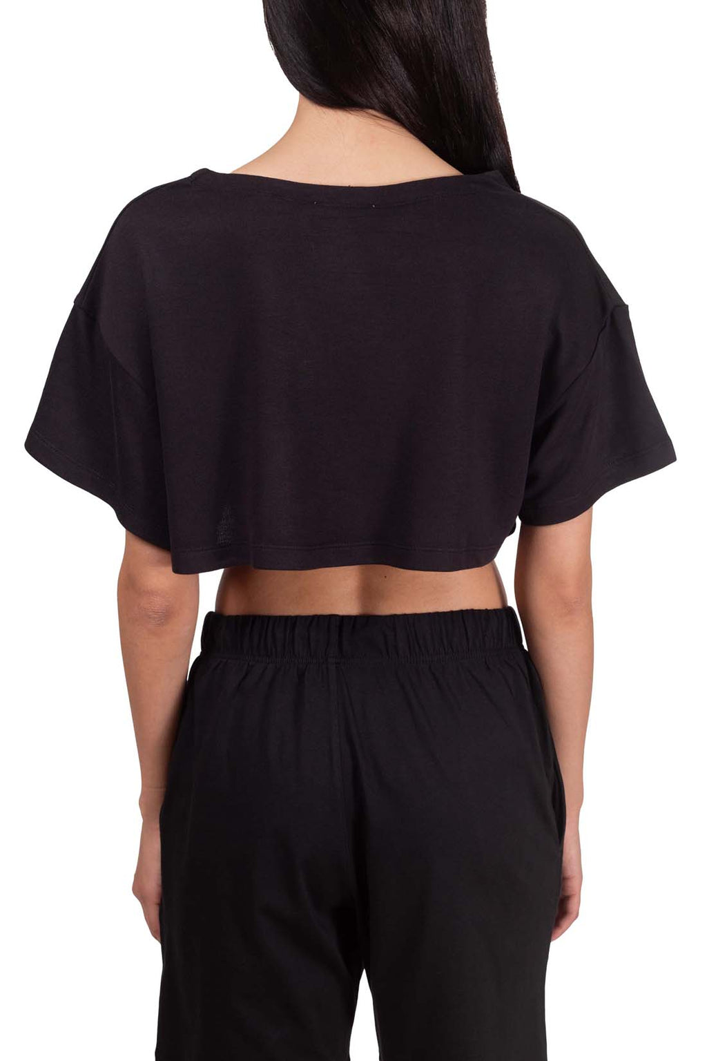 CALVIN KLEIN - Women's crop oversize top-6