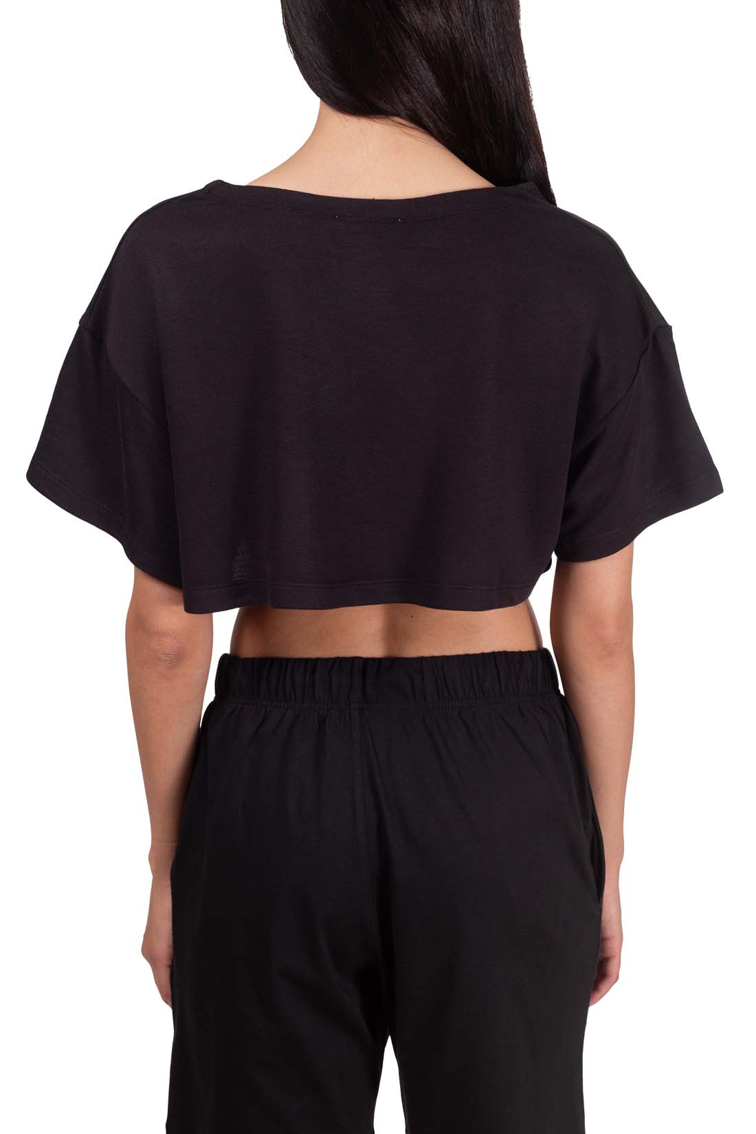 CALVIN KLEIN - Women's crop oversize top-6