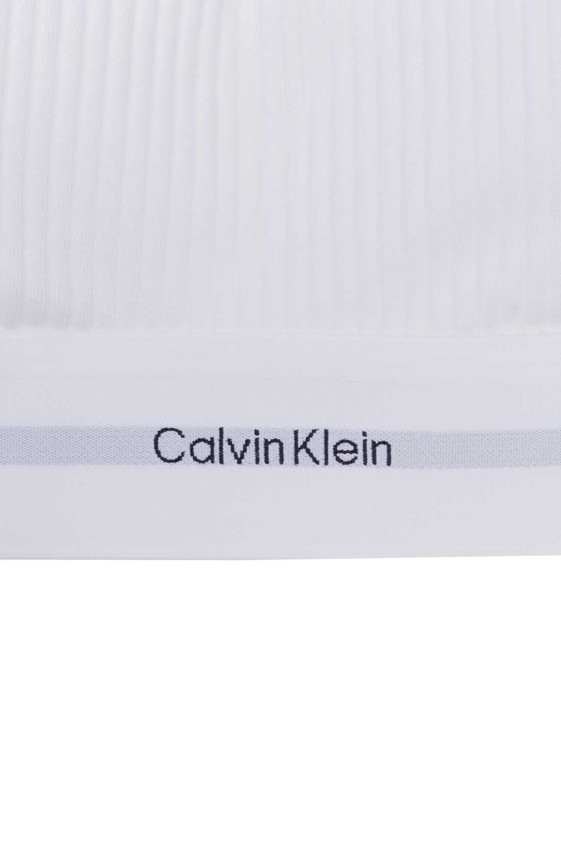 CALVIN KLEIN - Women's ribbed bralette-1