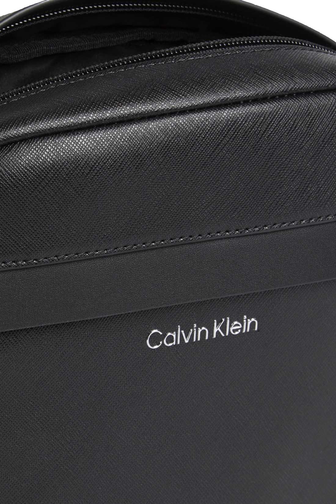 CALVIN KLEIN JEANS - Men's reporter bag with frontal pockets-6
