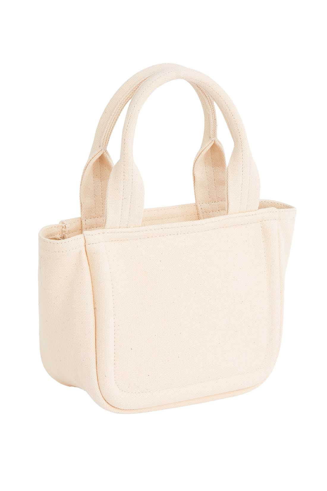 CALVIN KLEIN JEANS - Women's mini canvas Tote with shoulder strap-2