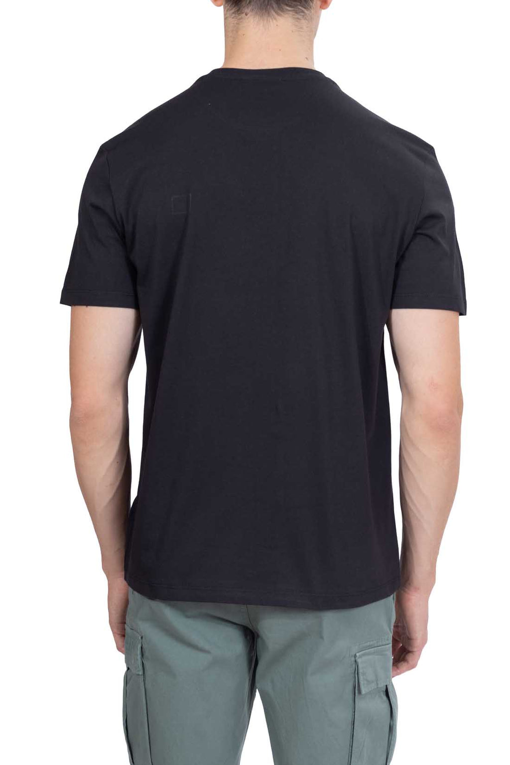 CALVIN KLEIN JEANS - Men's T-shirt with logo patch-2