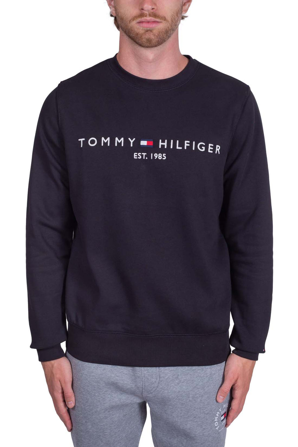 TOMMY HILFIGER - Men's Essential logo sweatshirt - Size XL