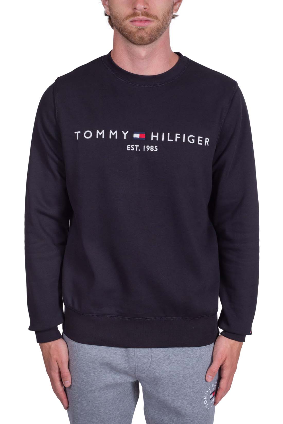 TOMMY HILFIGER - Men's Essential logo sweatshirt - Size XL