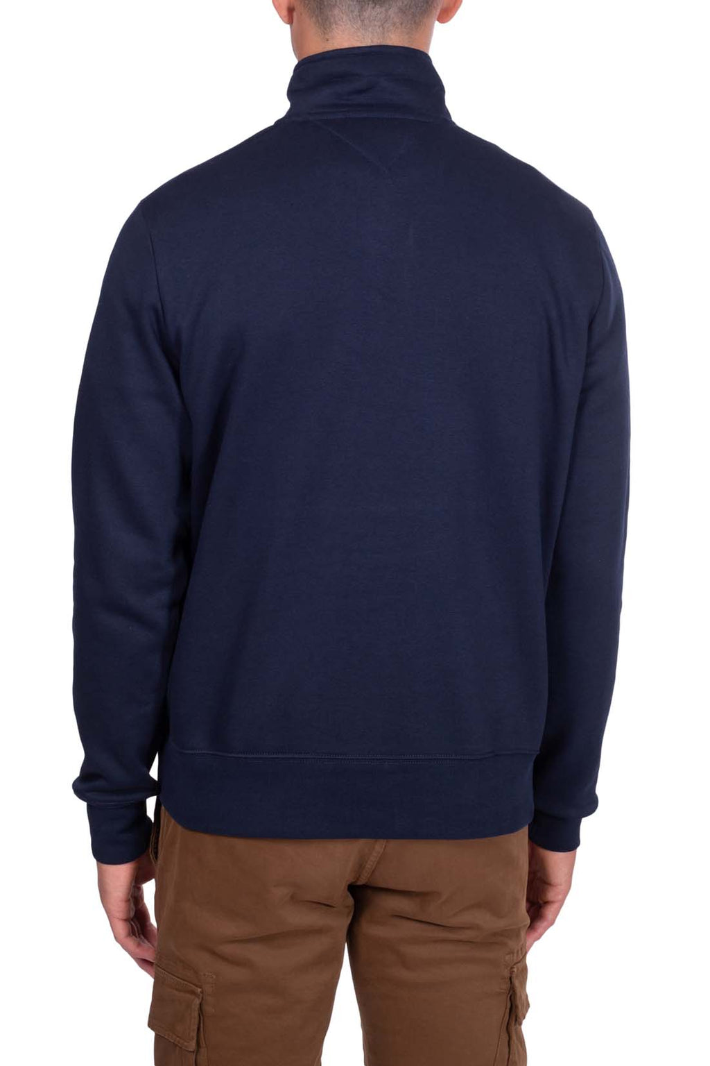 TOMMY HILFIGER - Men's relaxed sweatshirt with half zip  - Size XXL-2