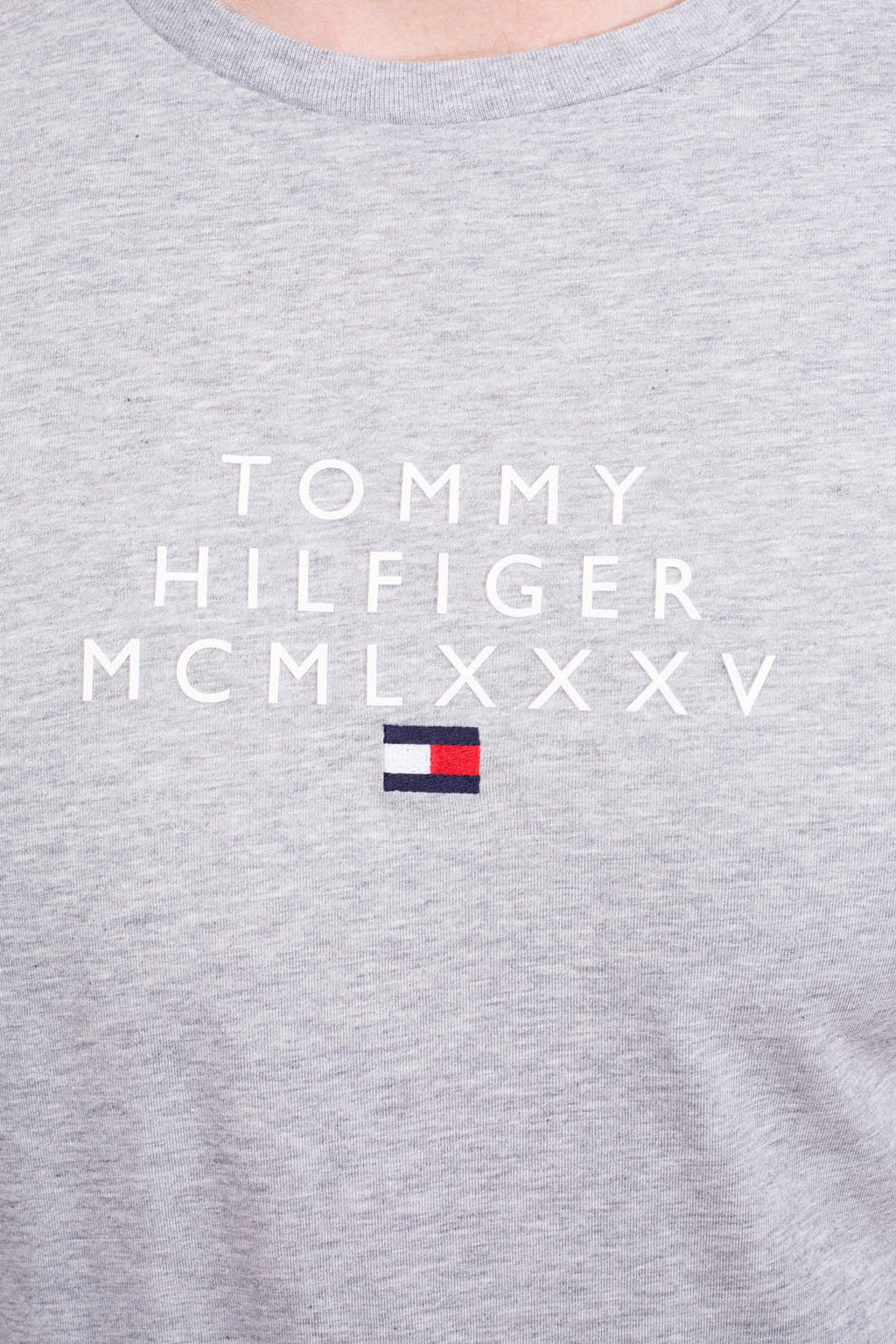 TOMMY HILFIGER - Men's basic logo T-shirt  - Size XXL-28