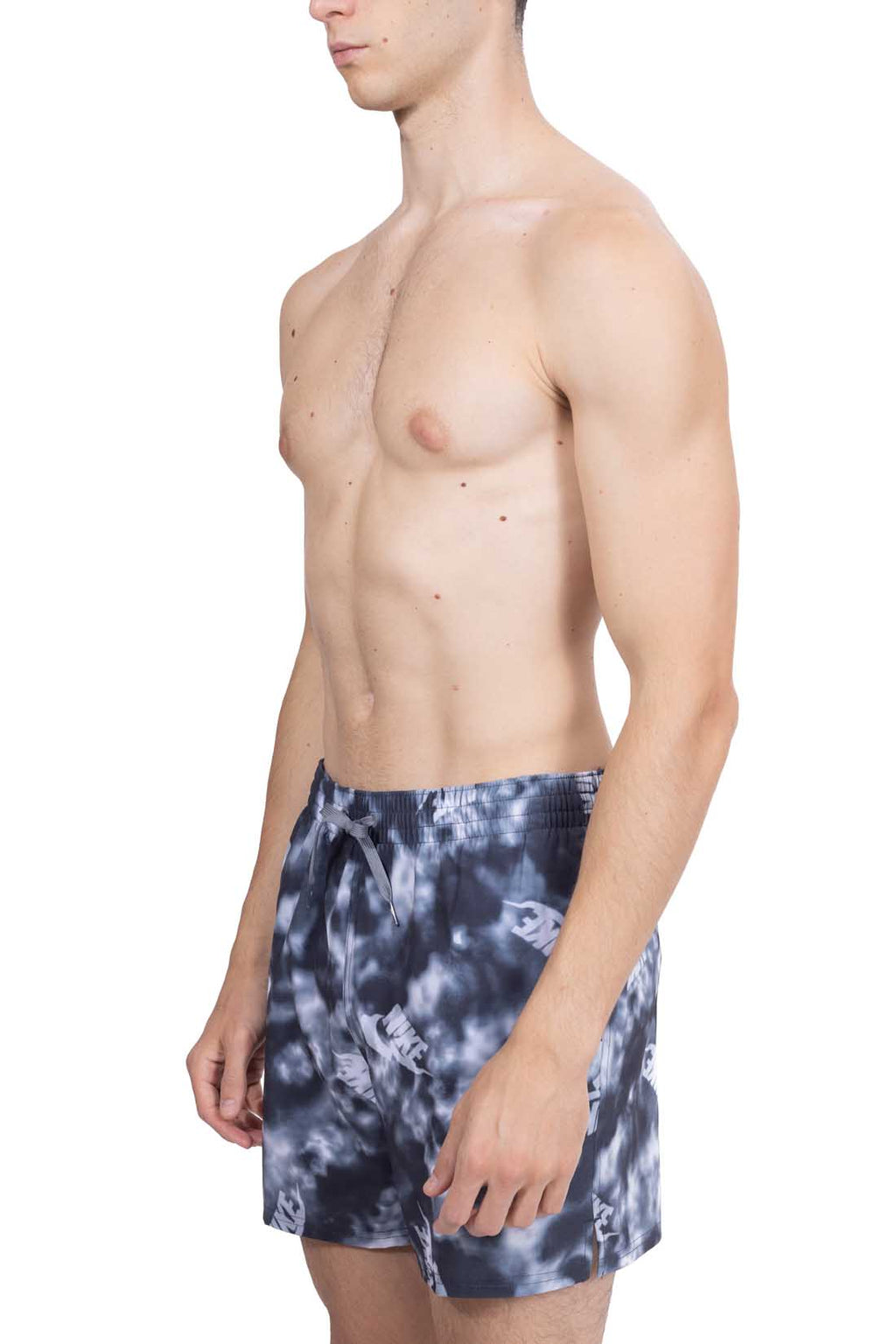 NIKE - Men's swim shorts with all-over logo-13
