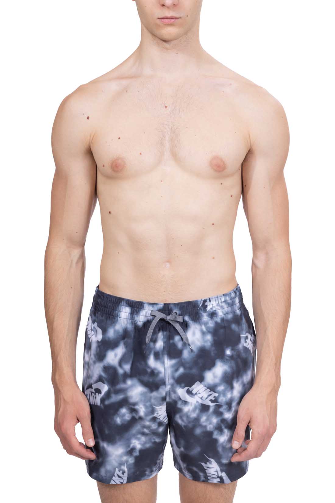 NIKE - Men's swim shorts with all-over logo-17