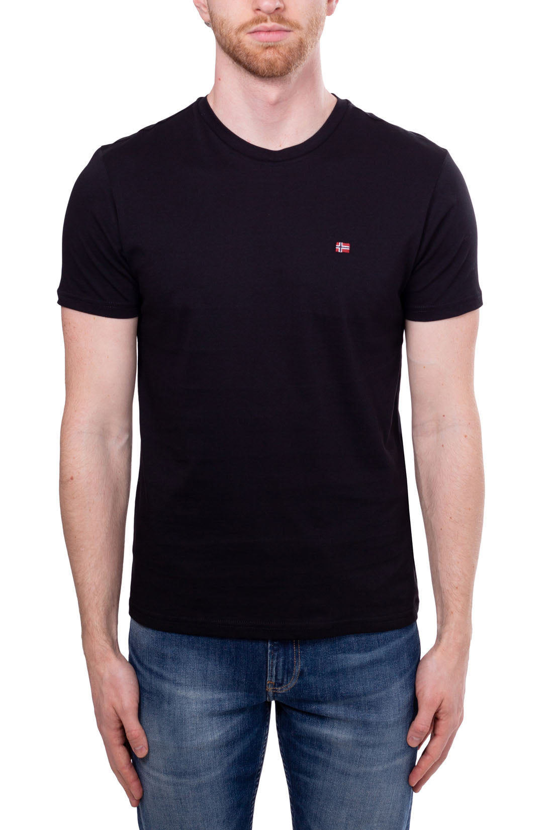 NAPAPIJRI - Men's organic cotton crewneck T-shirt - Size S-4