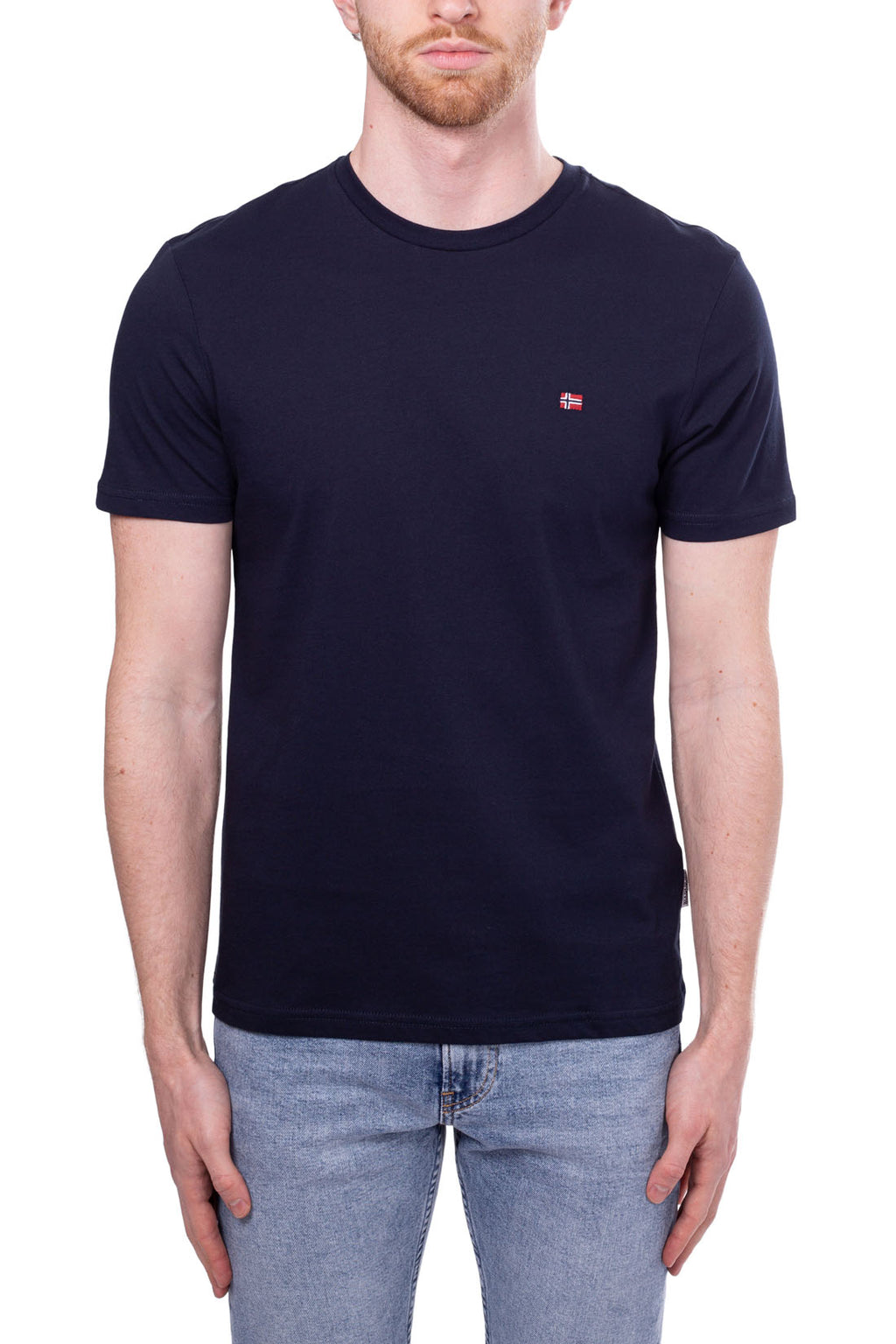NAPAPIJRI - Men's organic cotton crewneck T-shirt - Size S-0