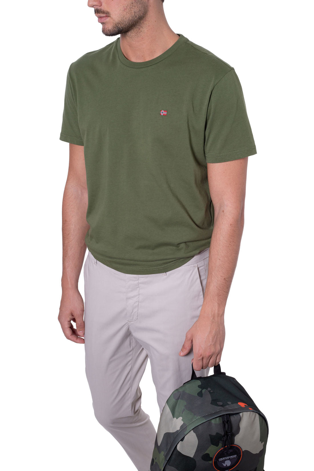 NAPAPIJRI - Men's logo basic T-shirt - Size XL-3