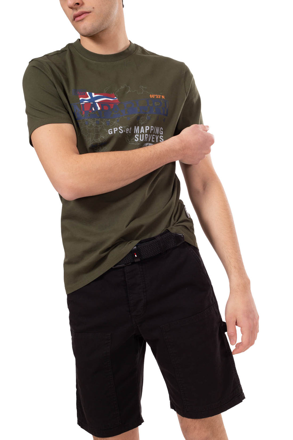NAPAPIJRI - Men's graphic print T-shirt-7