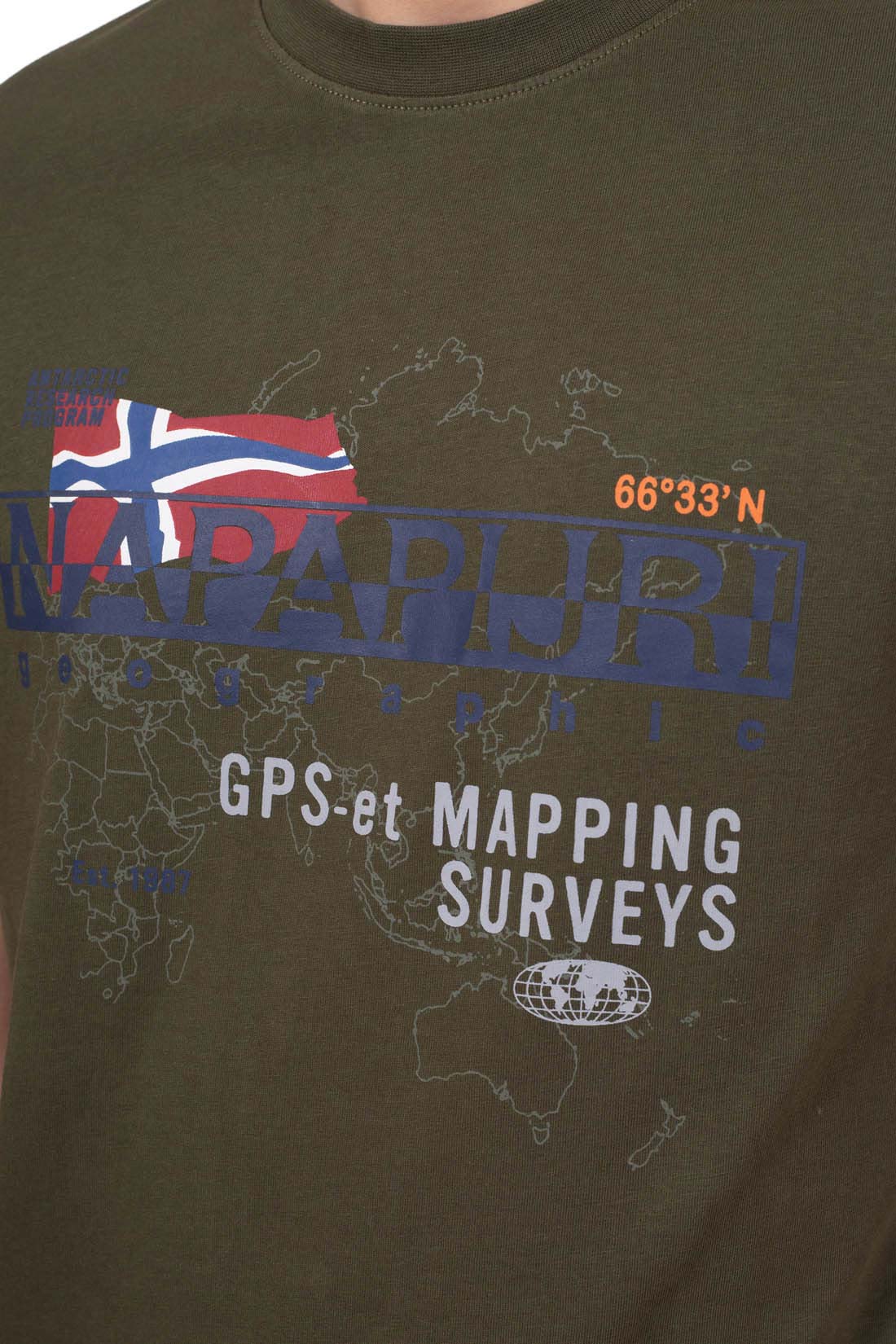 NAPAPIJRI - Men's graphic print T-shirt-4