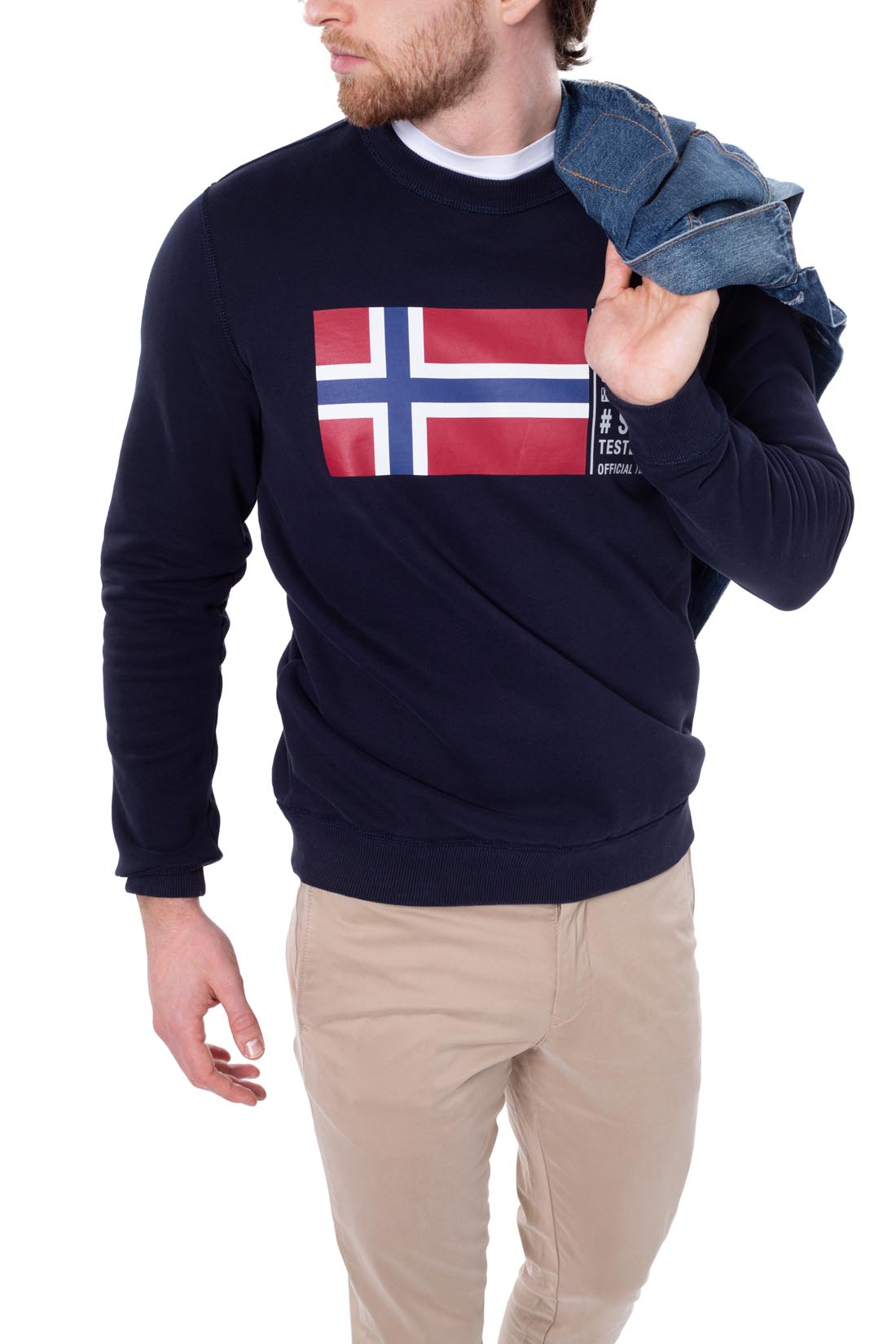 NAPAPIJRI - Men's Bamardi sweatshirt  - Size S-3