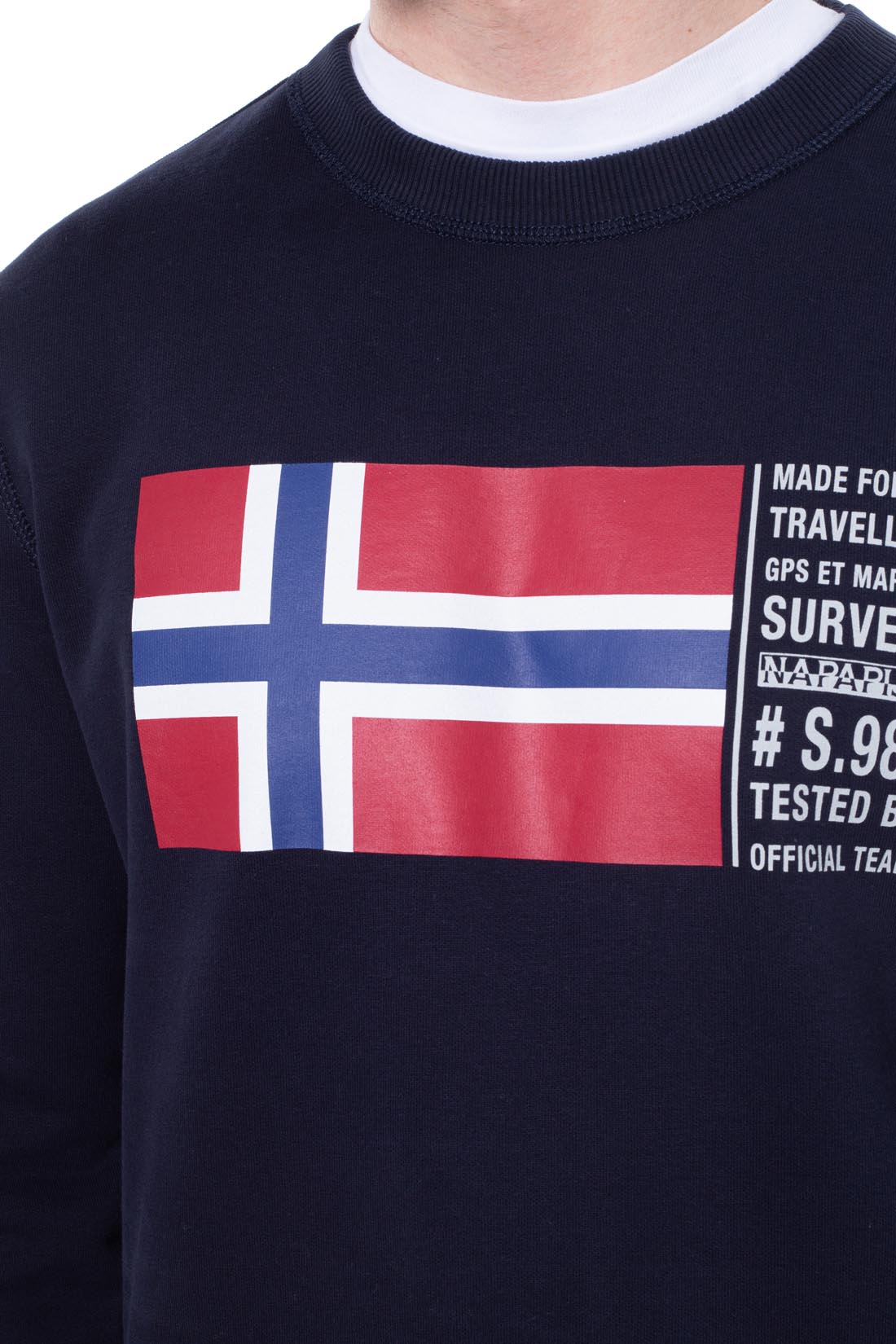 NAPAPIJRI - Men's Bamardi sweatshirt  - Size S-0