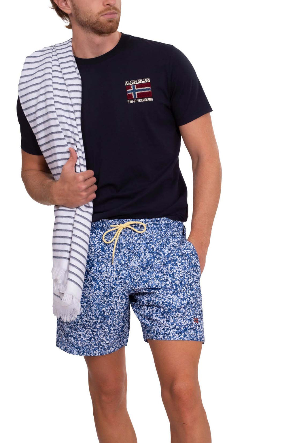 NAPAPIJRI - Men's foliage swim short  - Size S-27