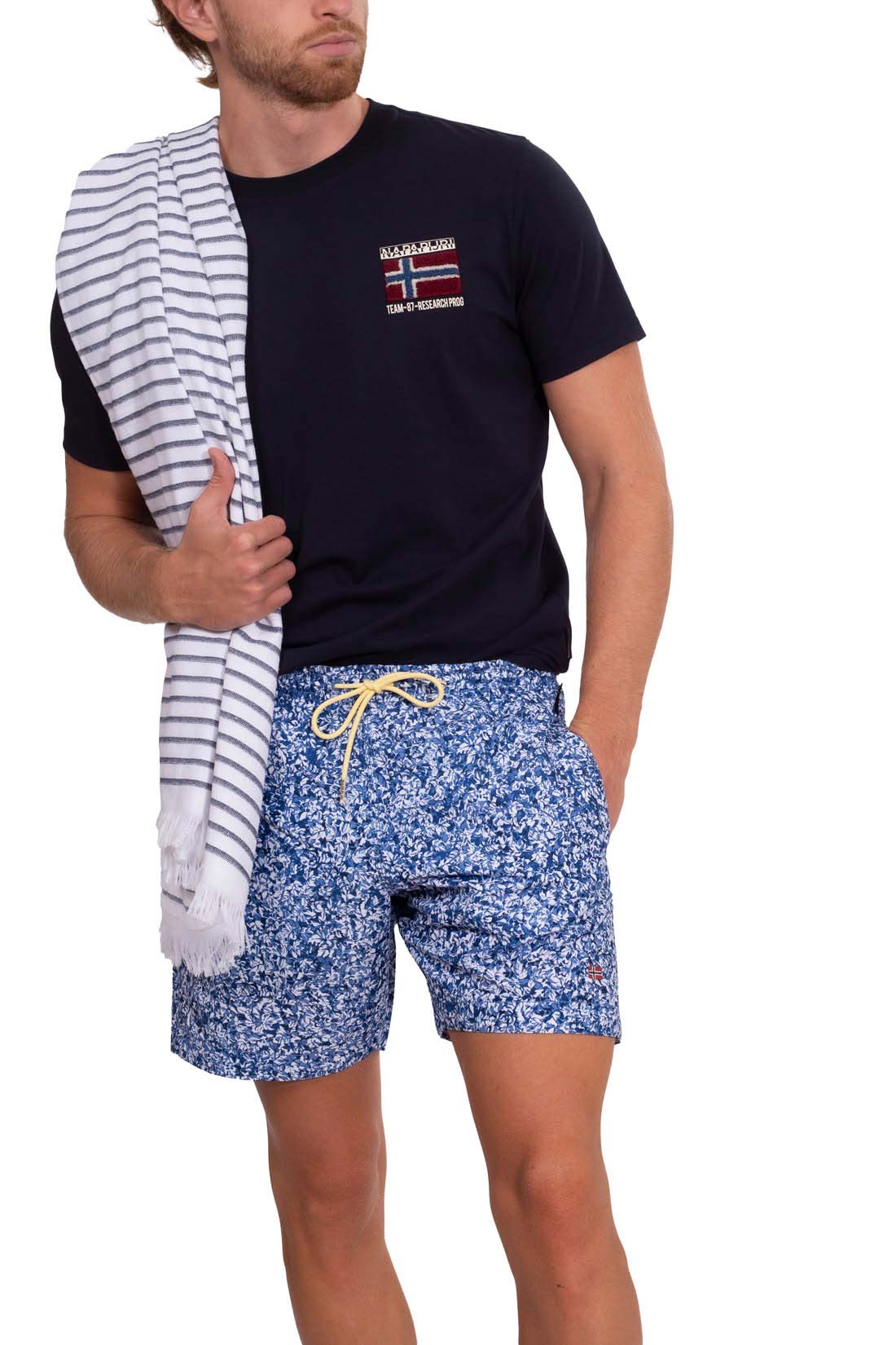NAPAPIJRI - Men's foliage swim short  - Size S-27