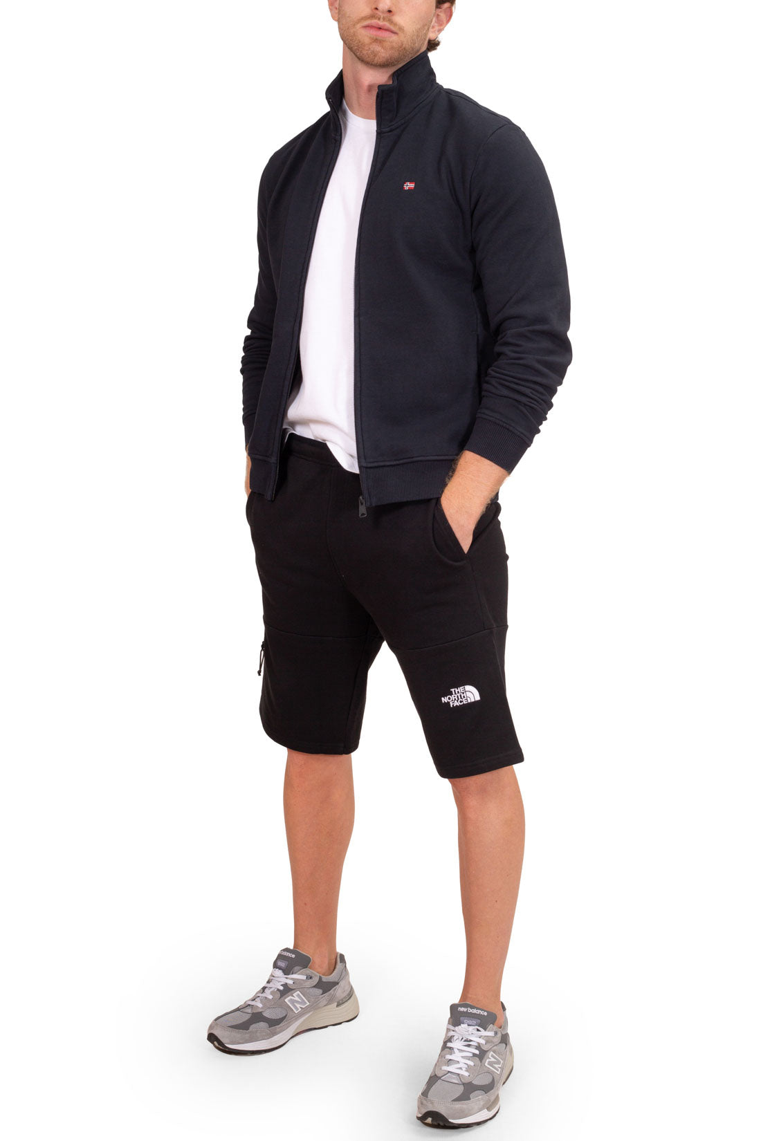 NAPAPIJRI - Men's winter Balis sweatshirt  - Size L-3