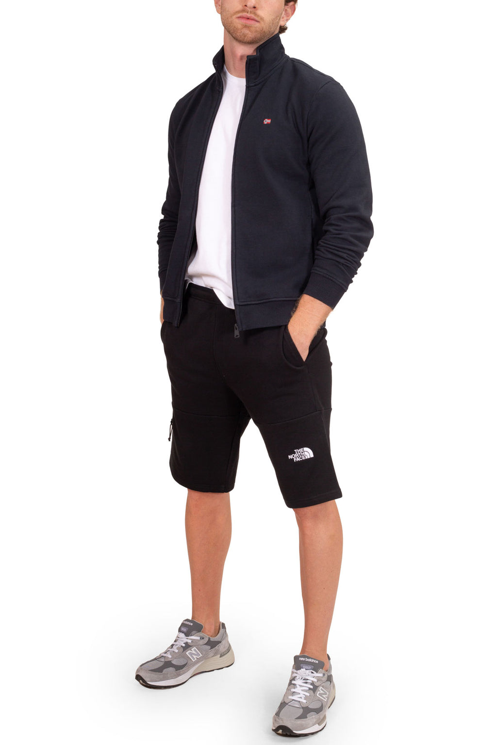 NAPAPIJRI - Men's winter Balis sweatshirt  - Size L-7