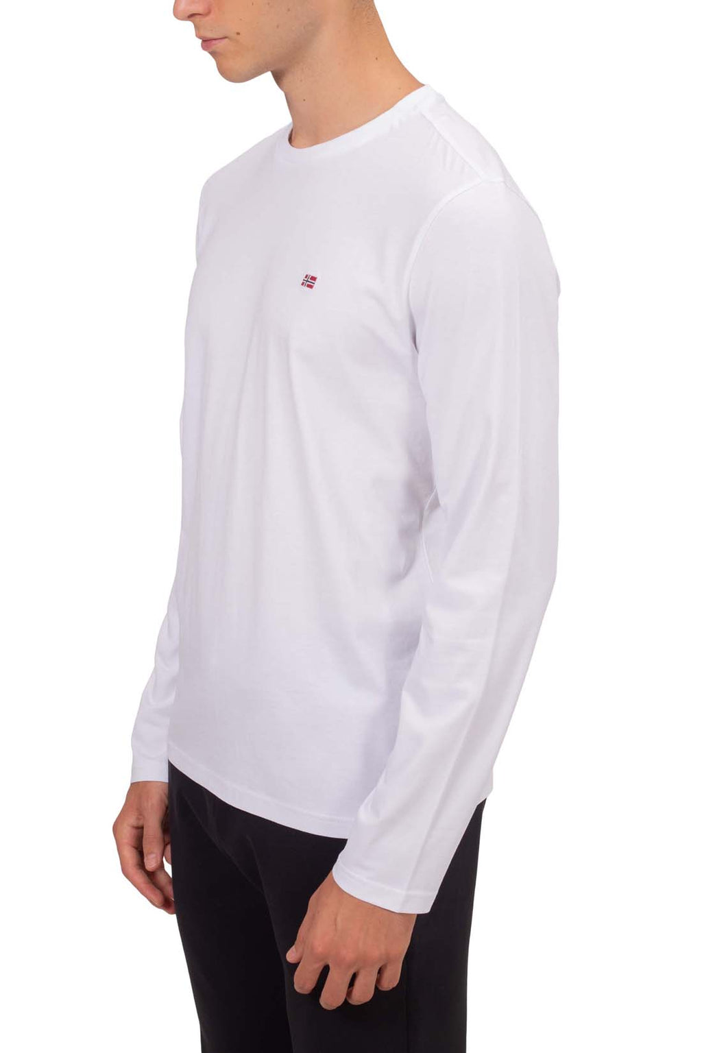 NAPAPIJRI - Men's basic T-shirt with long sleeves  - Size 3XL-1