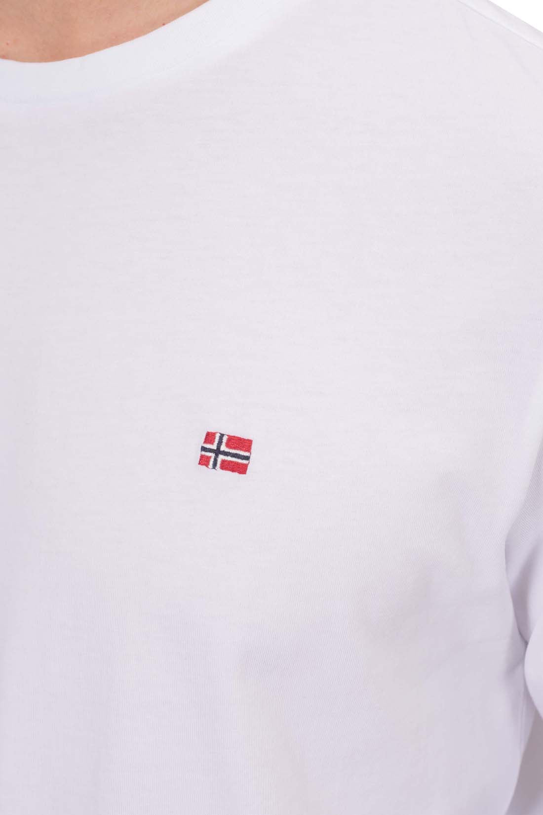 NAPAPIJRI - Men's basic T-shirt with long sleeves  - Size 3XL-0