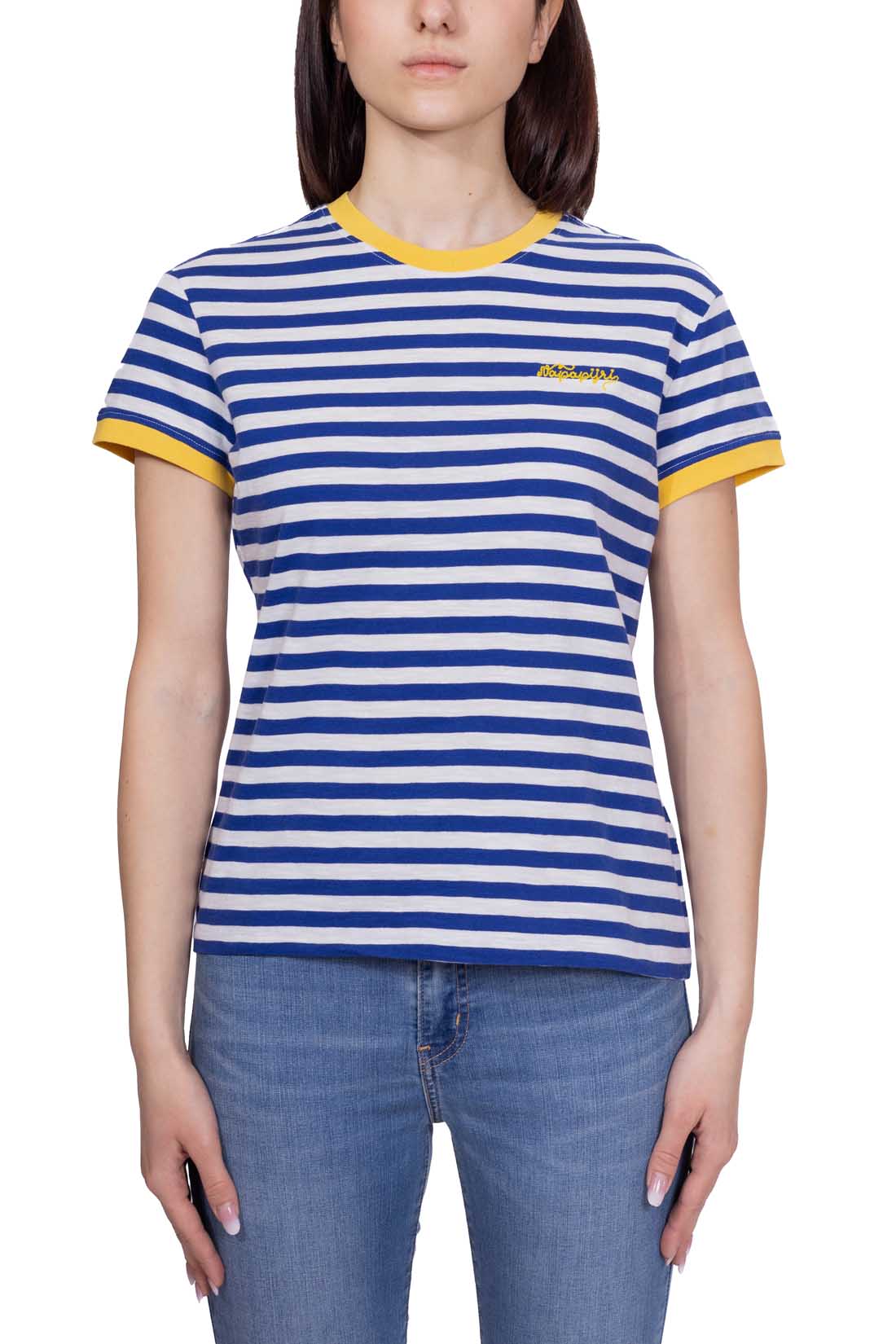 NAPAPIJRI - Women's striped Baie T-shirt-3