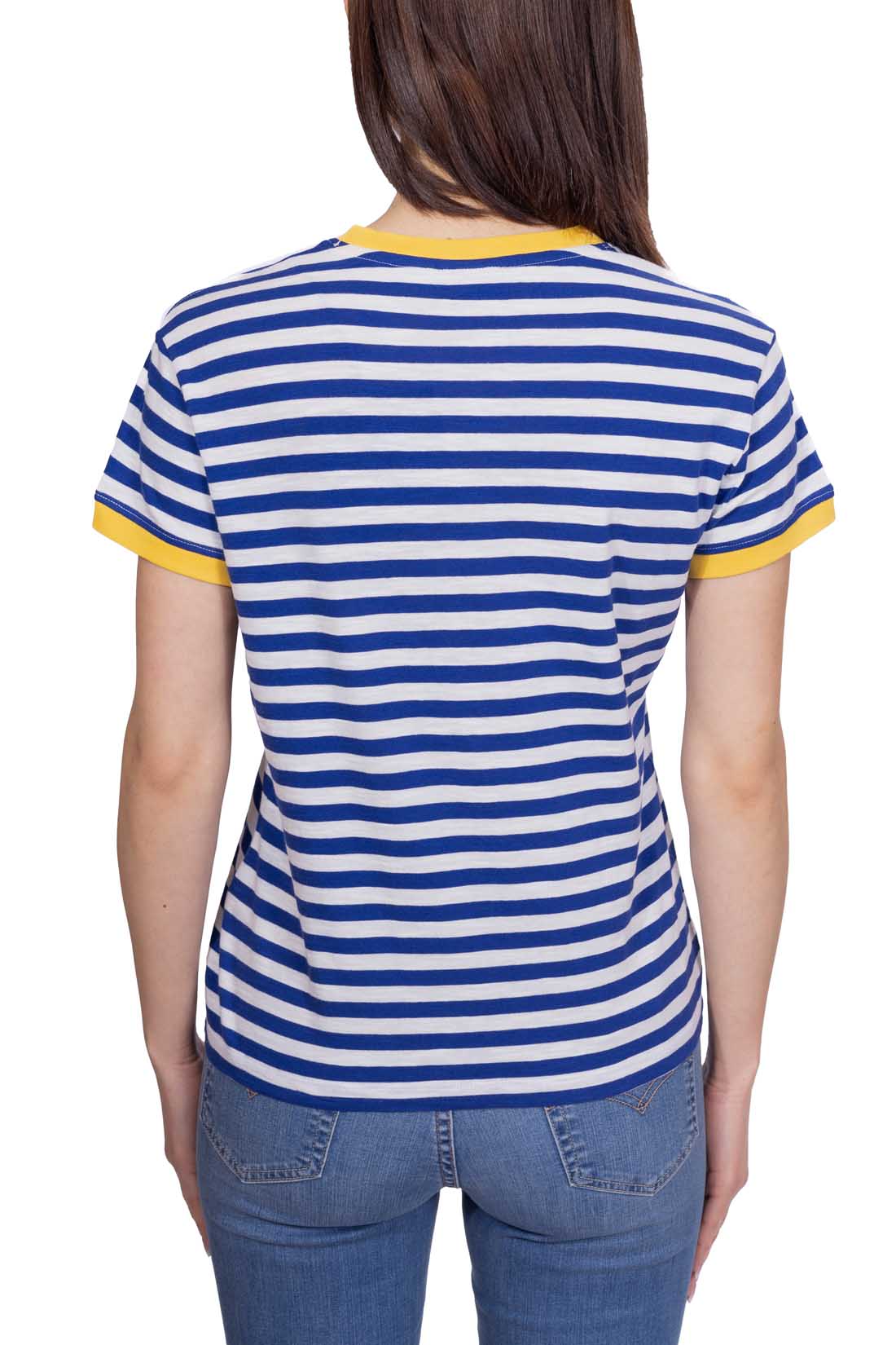 NAPAPIJRI - Women's striped Baie T-shirt-17