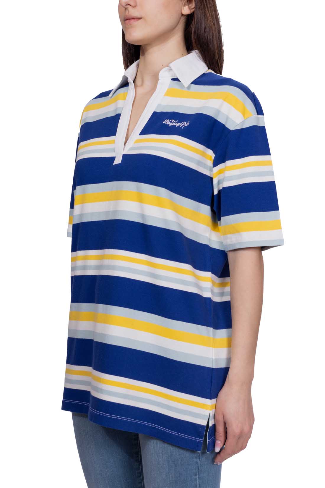 NAPAPIJRI - Women's striped Ete polo shirt-5