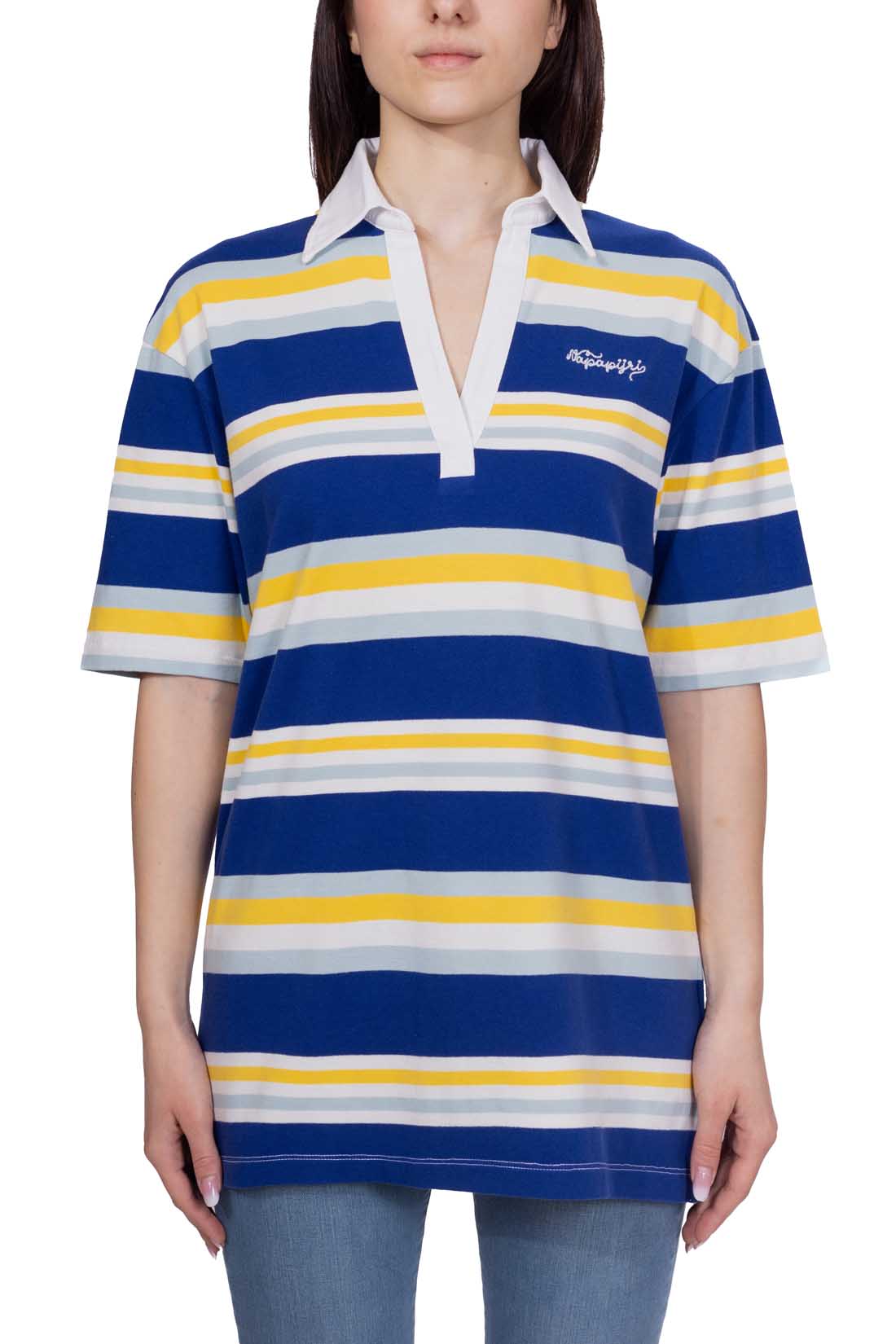 NAPAPIJRI - Women's striped Ete polo shirt-3