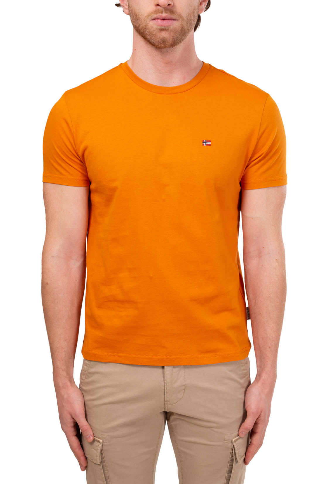 NAPAPIJRI - Men's logo basic T-shirt - Size XL-5