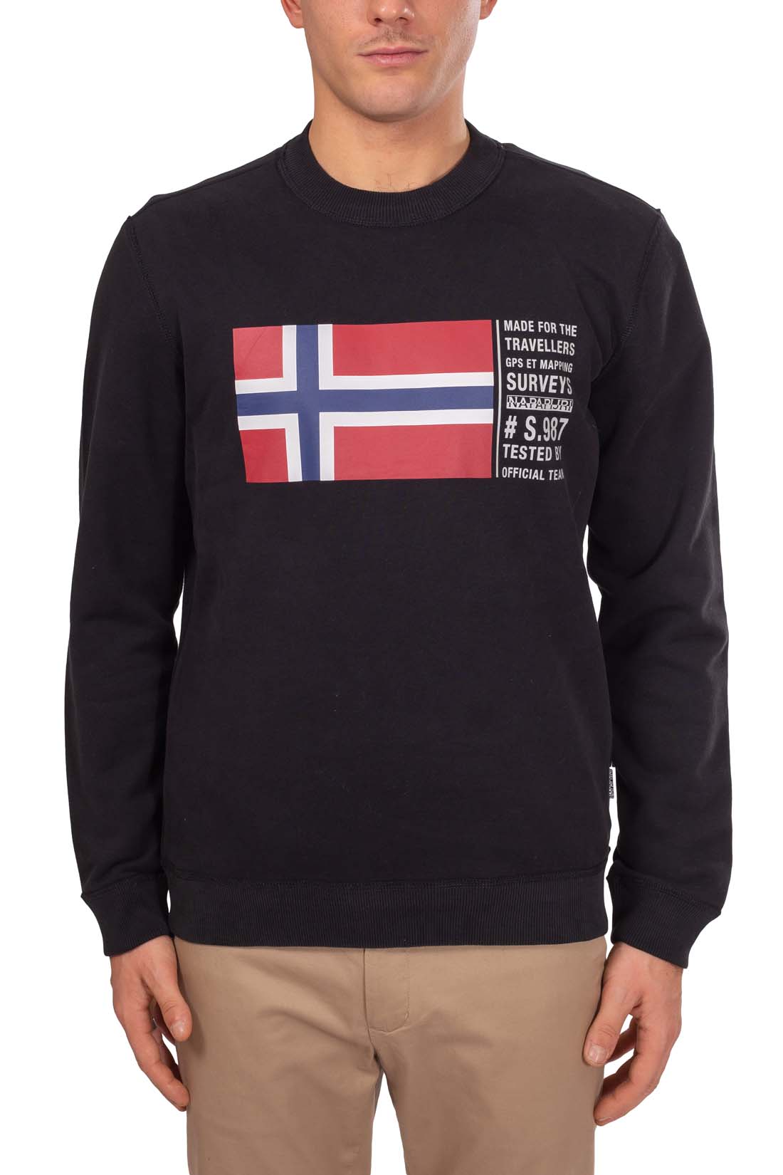 NAPAPIJRI - Men's Bamardi sweatshirt  - Size S-4