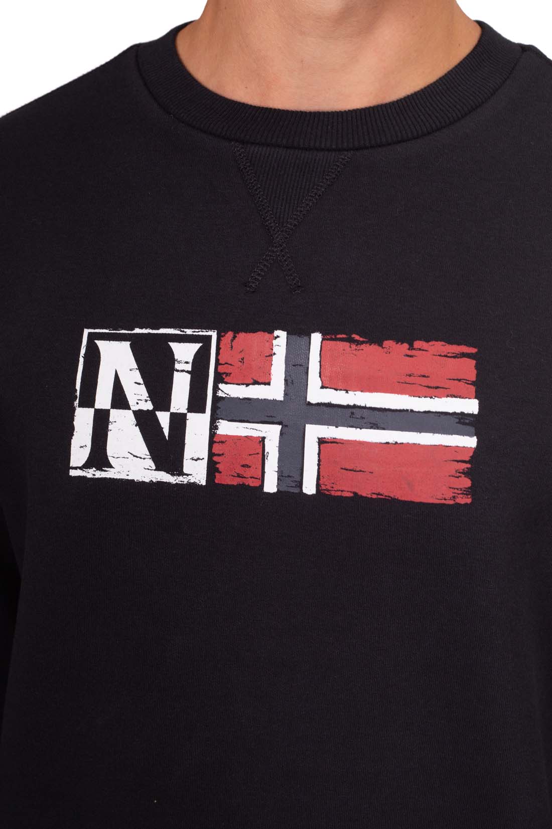 NAPAPIJRI - Men's crewneck Bient sweatshirt  - Size 3XL-2