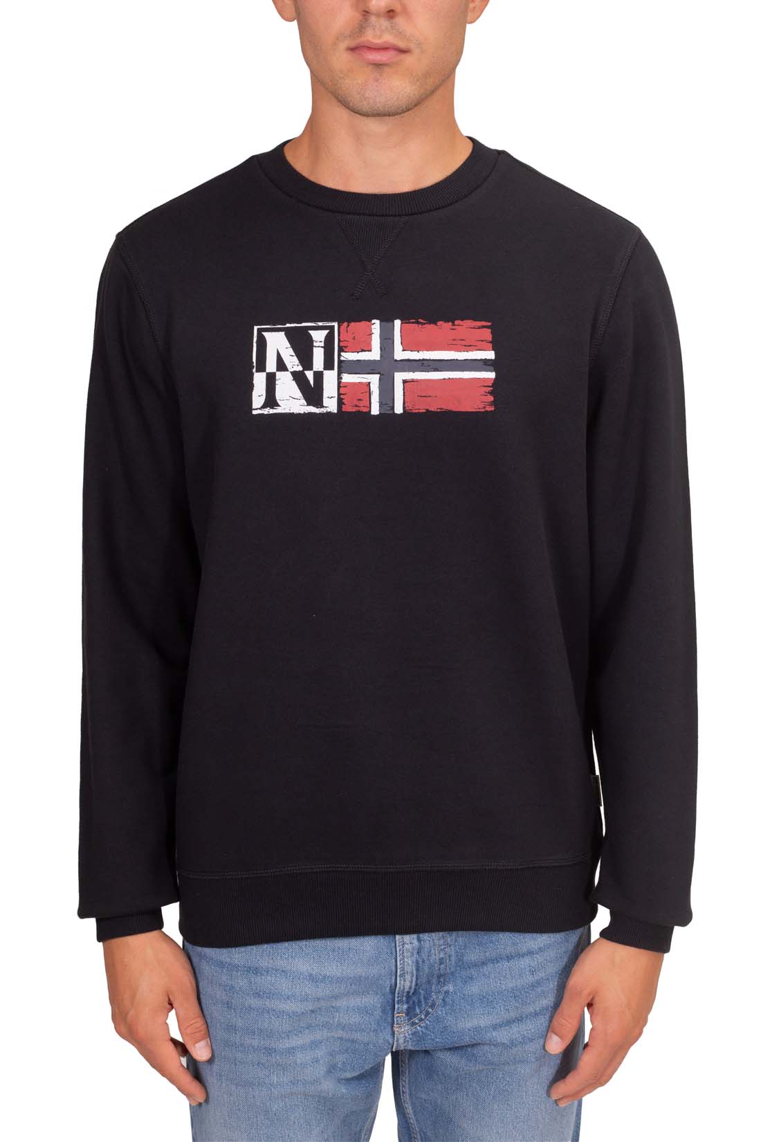 NAPAPIJRI - Men's crewneck Bient sweatshirt  - Size 3XL-1