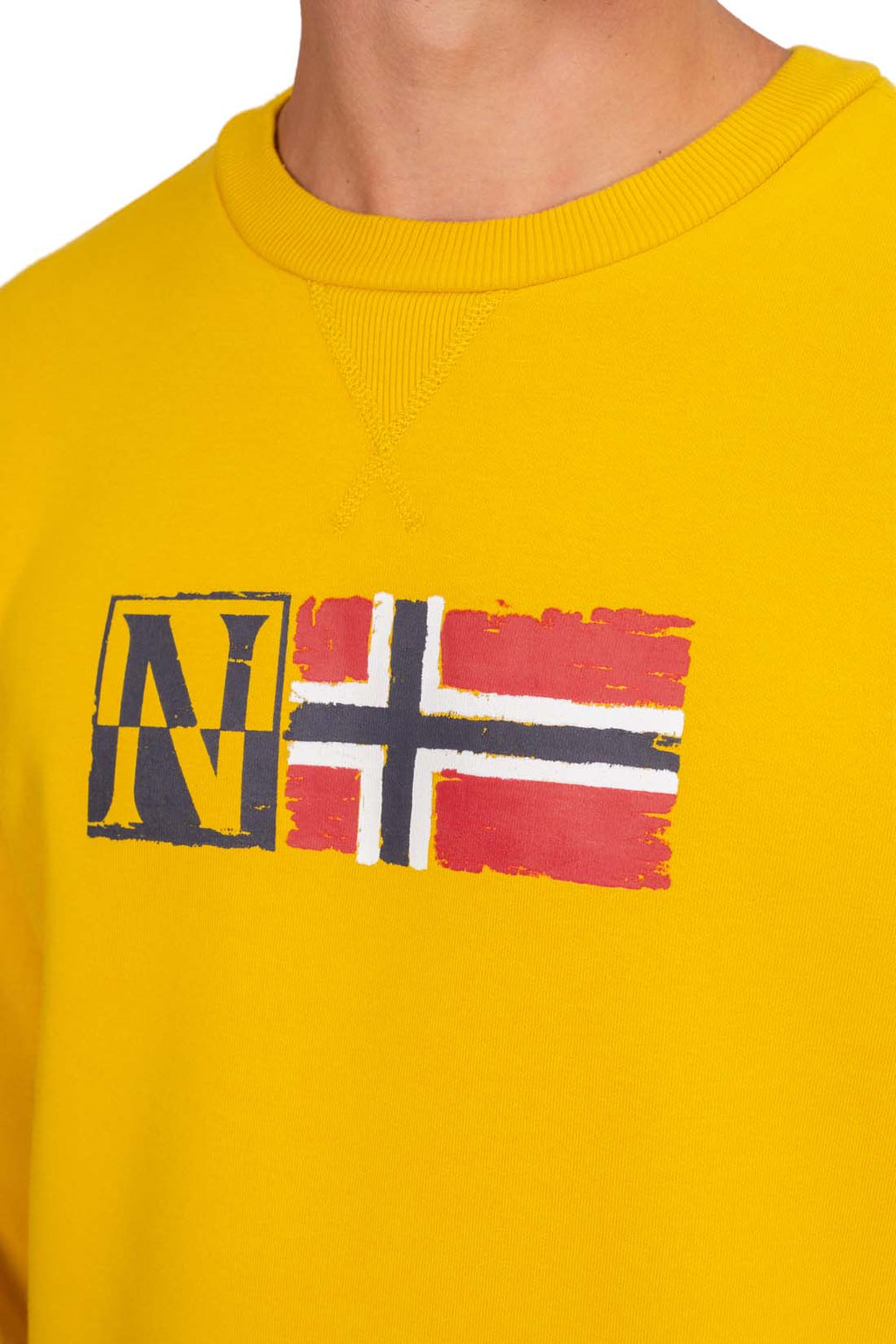NAPAPIJRI - Men's crewneck Bient sweatshirt  - Size 3XL-5
