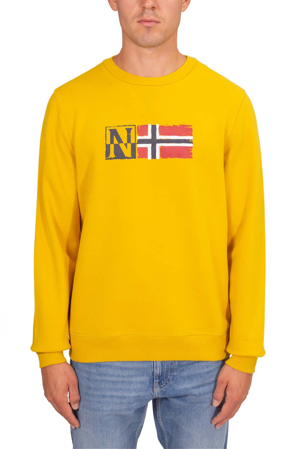 NAPAPIJRI - Men's crewneck Bient sweatshirt  - Size 3XL-4