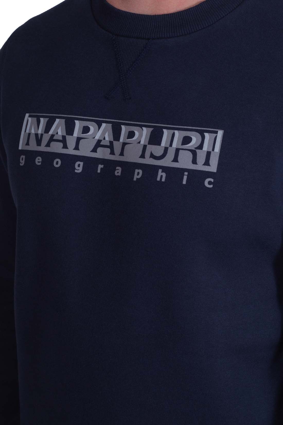 NAPAPIJRI - Men's crewneck logo sweatshirt  - Size XXL-2