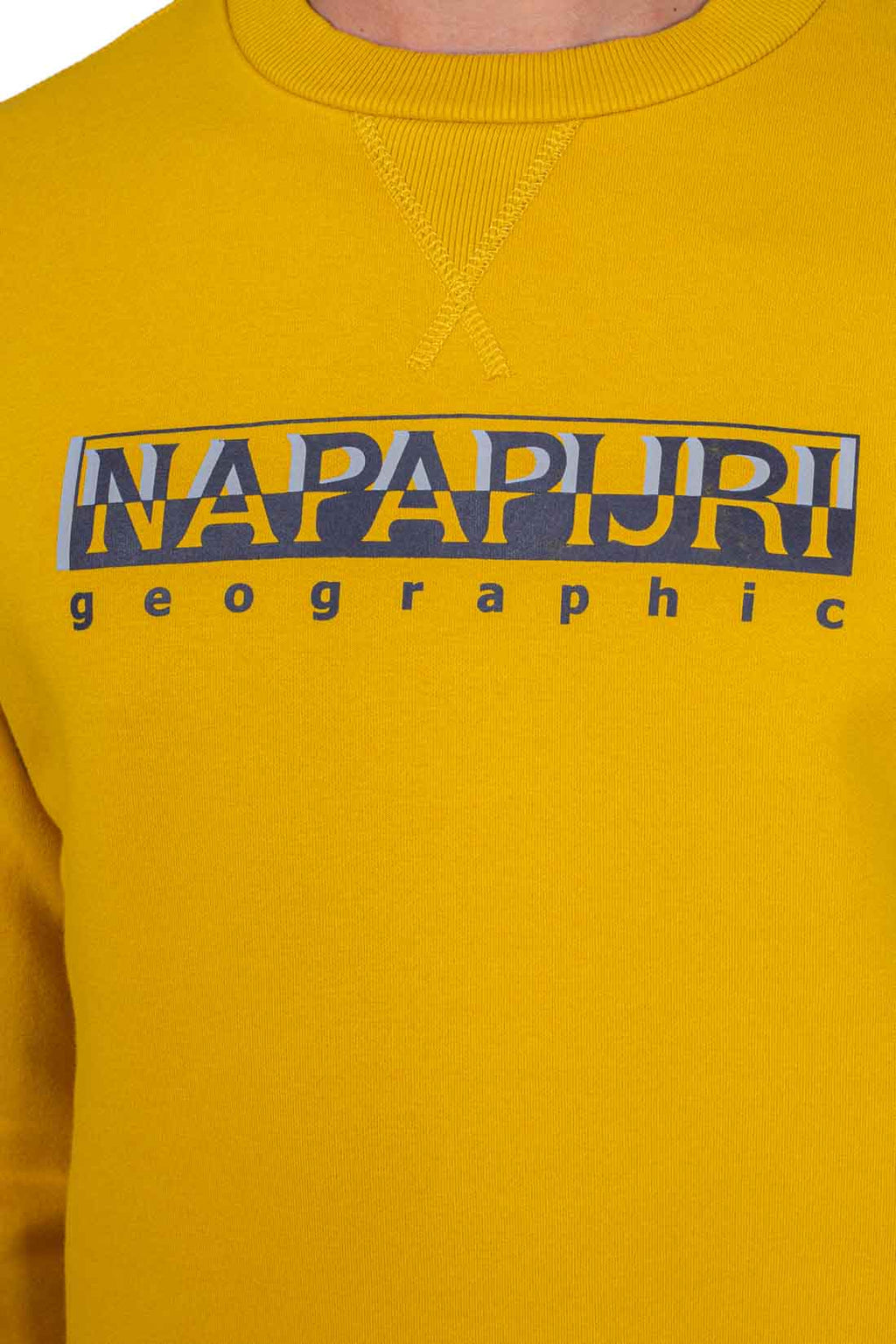 NAPAPIJRI - Men's crewneck logo sweatshirt  - Size XXL-11