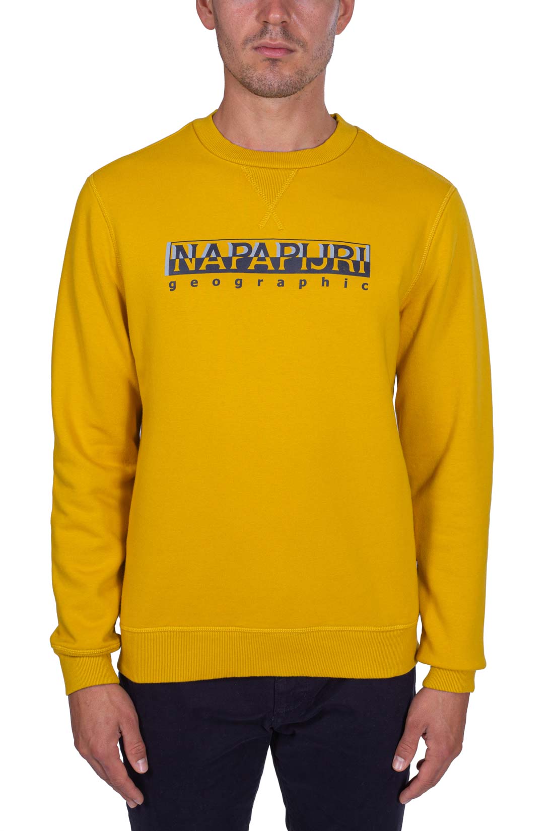 NAPAPIJRI - Men's crewneck logo sweatshirt  - Size XXL-10