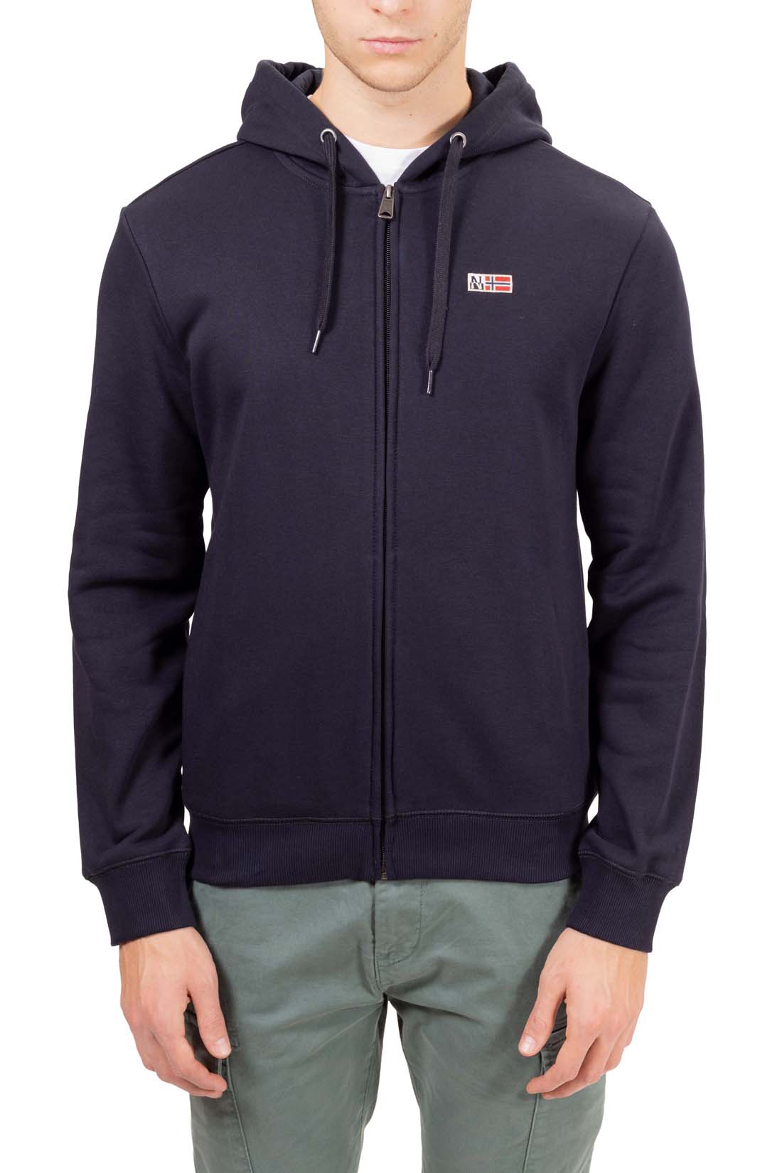 NAPAPIJRI - Men's winter Buri sweatshirt with zip - Size XL-1