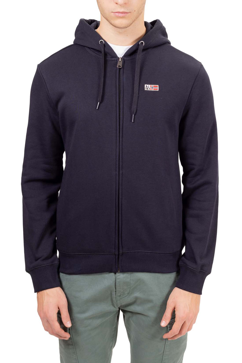 NAPAPIJRI - Men's winter Buri sweatshirt with zip - Size XL-25