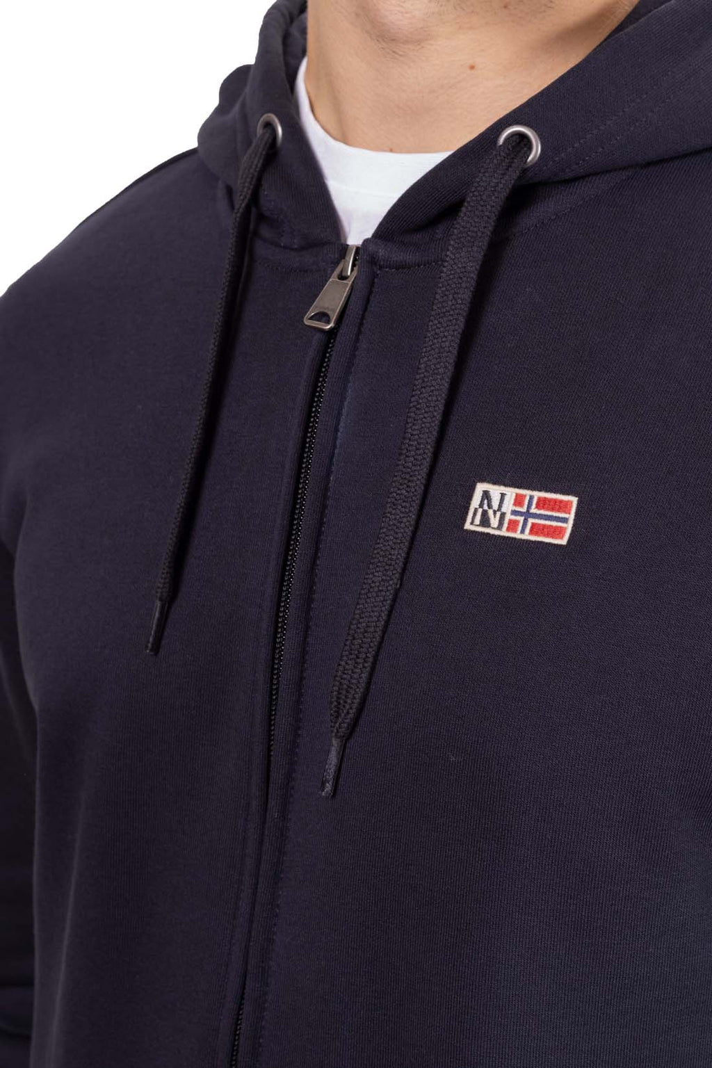 NAPAPIJRI - Men's winter Buri sweatshirt with zip - Size XL-24
