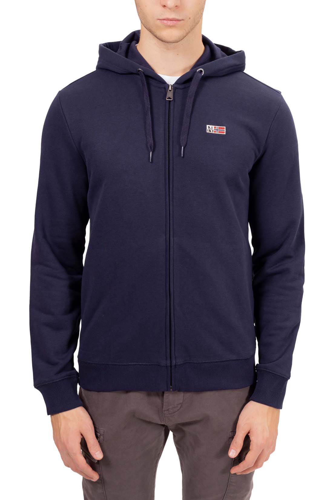 NAPAPIJRI - Men's winter Buri sweatshirt with zip - Size XL-37